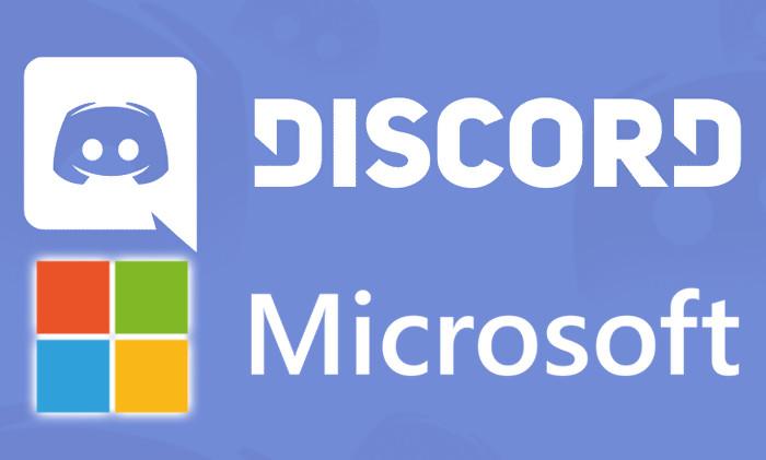 logos Microsoft et Discord
